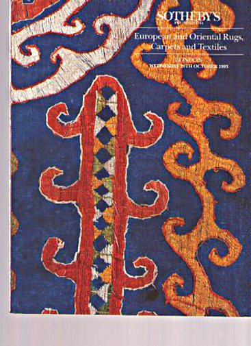 Sothebys October 1993 European & Oriental Rugs, Carpets (Digital only)