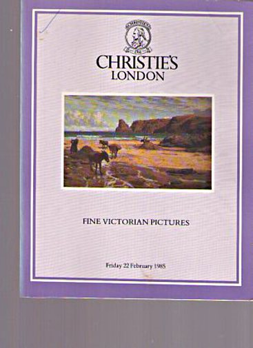 Christies February 1985 Fine Victorian Pictures