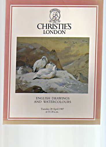 Christies 1987 English Drawings and Watercolours