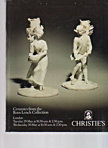 Christies 1990 Ceramics from the Rous Lench Collection