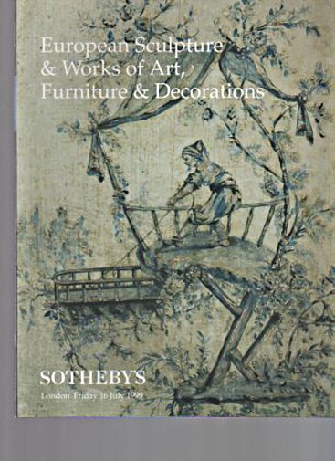 Sothebys 1999 European Sculpture, Furniture, Works of Art