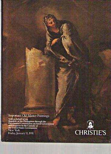 Christies 1991 Important Old Master Paintings