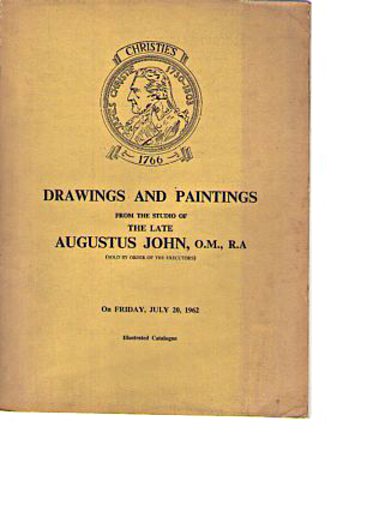 Christies 1962 Drawings & Paintings by Augustus John