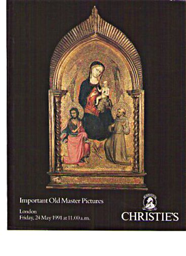 Christies 1991 Important Old Master Pictures