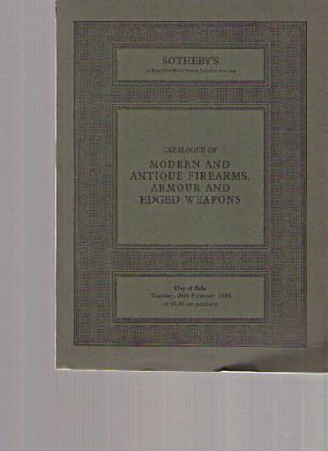 Sothebys 1980 Antique Firearms, Armour & Edged Weapons