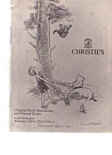 Christies 1990 Original Book Illustrations and Printed Books