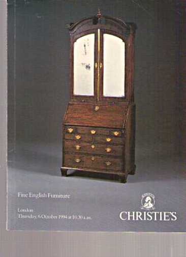 Christies October 1994 Fine English Furniture