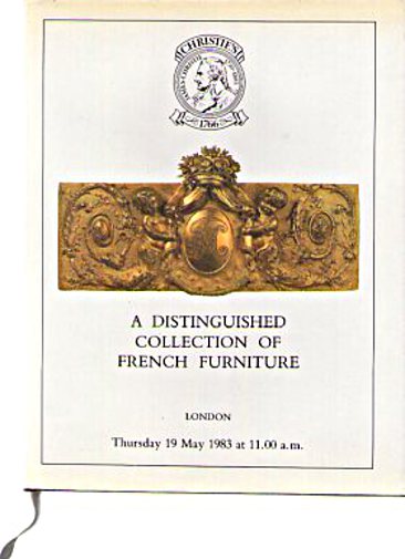 Christies 1983 A Distinguished Collection of French Furniture