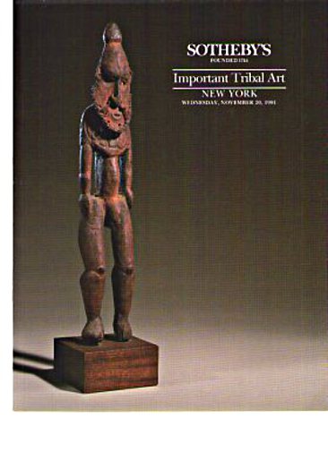 Sothebys November 1991 Important Tribal Art (Digital only)