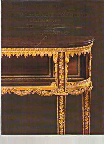 Sothebys 1988 Highly Important French Furniture (British Rail)