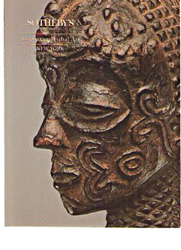 Sothebys May 1995 Important Tribal Art (Digital Only)