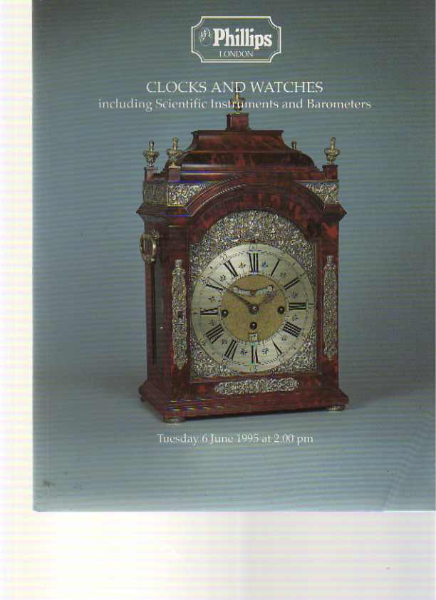 Phillips June 1995 Clocks & Watches including Scientific Instruments