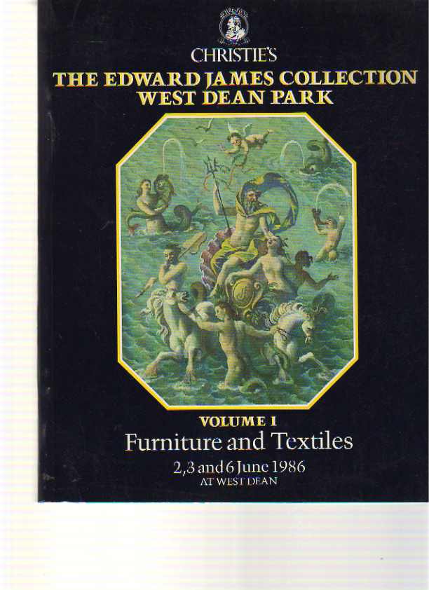 Christies 1986 Edward James Collection, West Dean Volume I