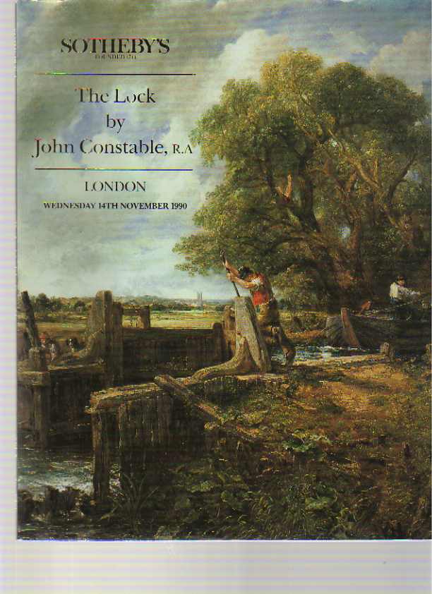 Sothebys 1990 The Lock by John Constable RA