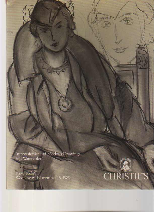 Christies 1989 Impressionist & Modern Drawings & Watercolours