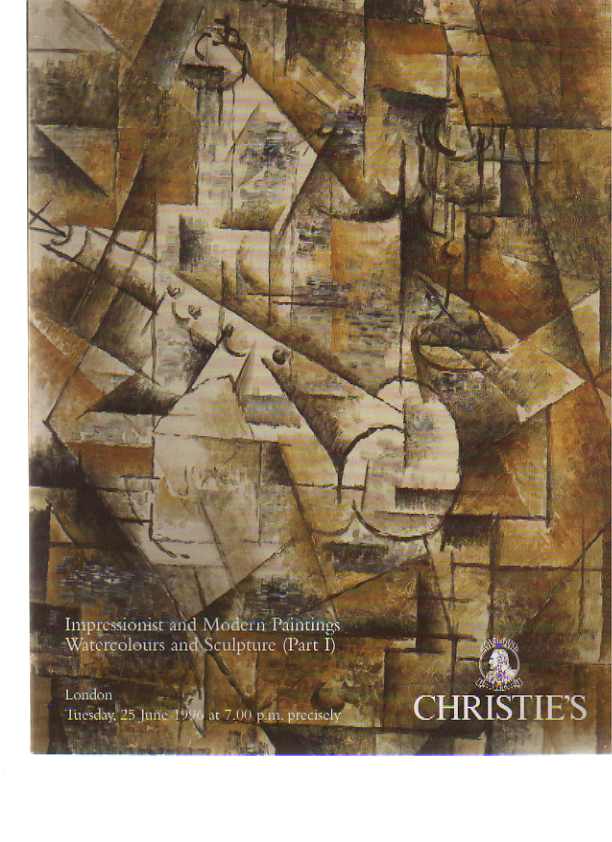 Christies 1996 Impressionist & Modern Paintings & Sculpture (Digital Only)