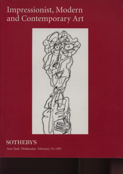 Sothebys 1997 Impressionist, Modern & Contemporary Art