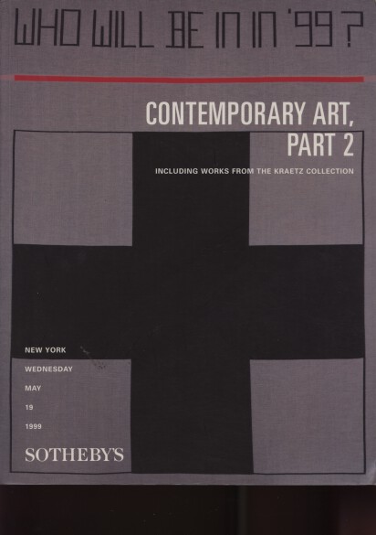 Sothebys 1999 Contemporary Art Part II