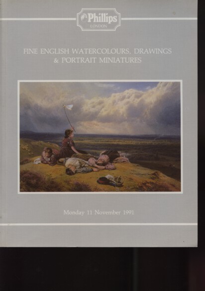 Phillips 1991 English Watercolours, Portrait Miniatures