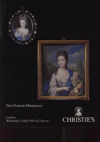 Christies 1991 Fine Portrait Miniatures