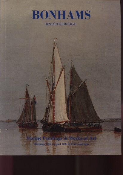 Bonhams August 2000 Marine Paintings & Works of Art