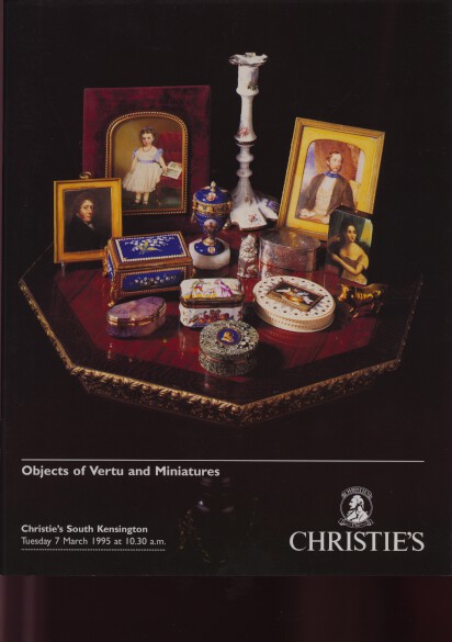 Christies 1995 Objects of Vertu and Miniatures