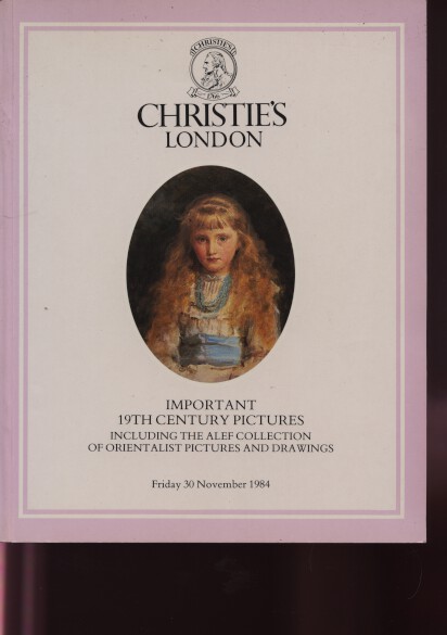 Christies November 1984 Important 19th Century Pictures