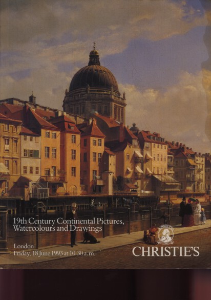 Christies 1993 19th C Continental Pictures, Watercolours,