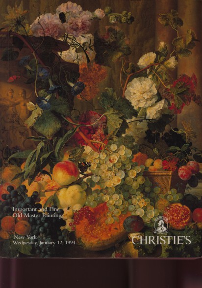 Christies 1994 Important & Fine Old Master Paintings