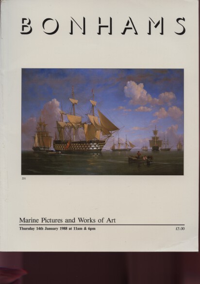 Bonhams 1988 Marine Pictures & Works of Art