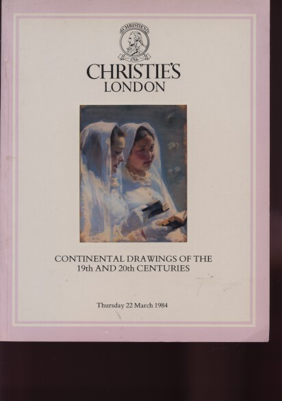 Christies March 1984 Continental Drawings of the 19th & 20th Centuries