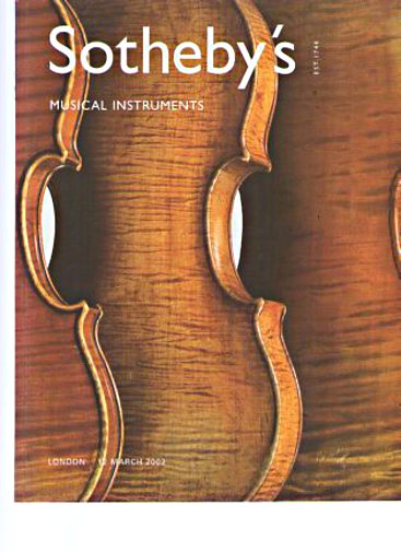 Sothebys March 2002 Musical Instruments (Digital Only)