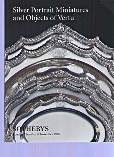 Sothebys 1998 Silver Portrait Miniatures and Objects of Vertu