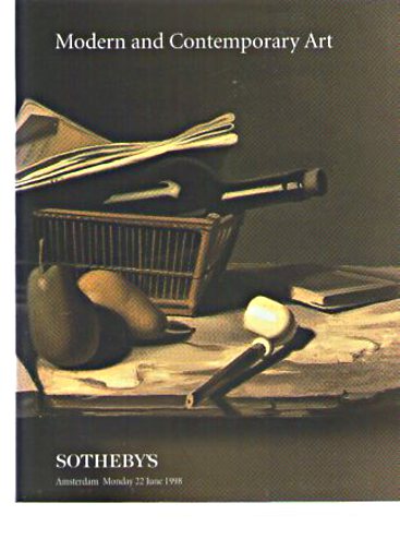 Sothebys June 1998 Modern & Contemporary Art (Digital Only)