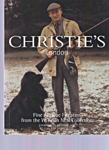 Christies 2001 Antique Firearms from the W Keith Neal Collection (Digital only)