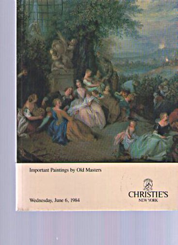 Christies 1984 Important Paintings by Old Masters