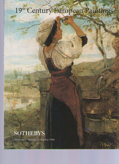 Sothebys 1998 19th Century European Paintings