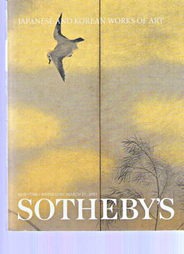 Sothebys 2001 Japanese & Korean Works of Art (Digital Only)