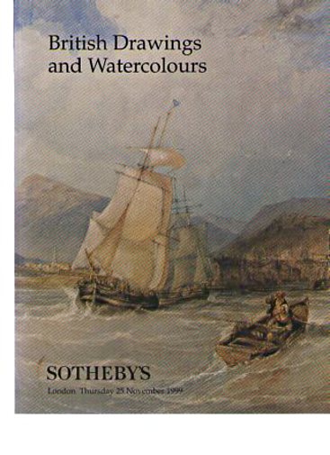 Sothebys November 1999 British Drawings & Watercolours (Digital only)