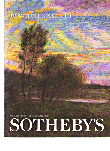 Sothebys 2001 19th Century Paintings