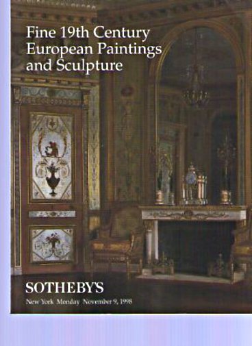 Sothebys 1998 Fine 19 Century European Paintings & Sculpture