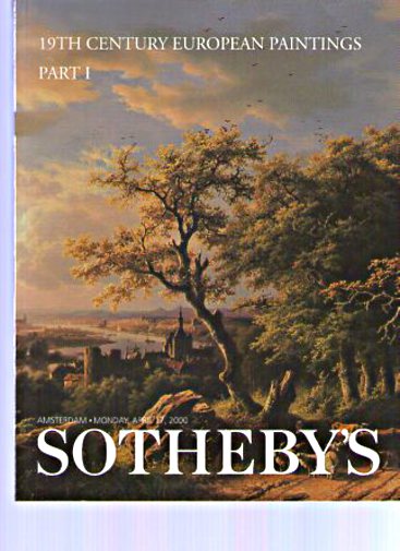 Sothebys 2000 19th Century European Paintings Part I