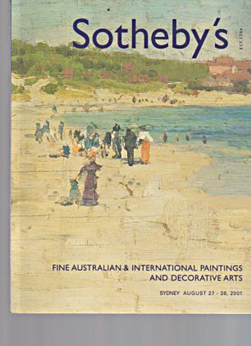 Sothebys 2001 Fine Australian & International Paintings