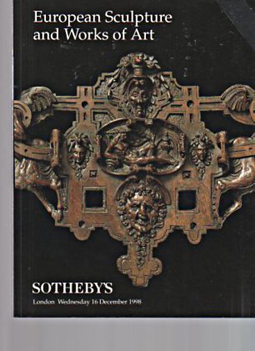 Sothebys 1998 European Sculpture and Works of Art