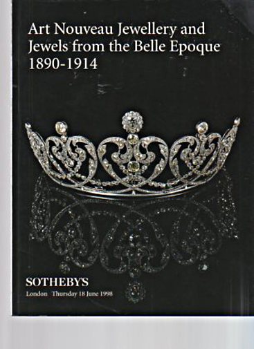 Sothebys 1998 Art Nouveau Jewellery 1890 - 1914 (Digital Only)