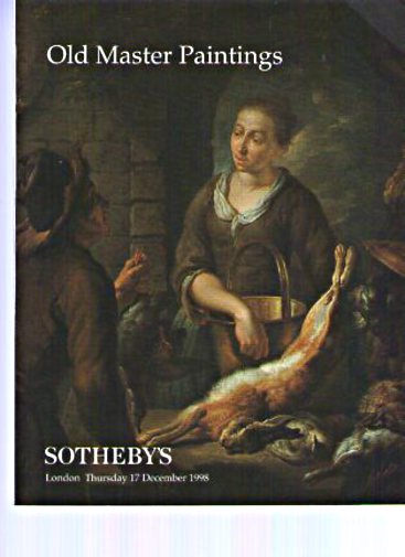 Sothebys December 1998 Old Master Paintings (Digital only)