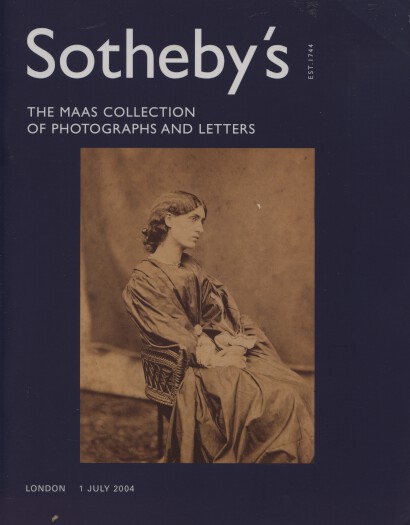 Sothebys 2004 Maas Collection of Photographs & Letters