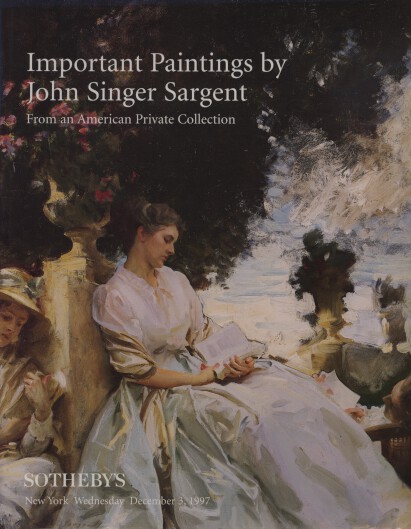 Sothebys 1997 Important Paintings by John Singer Sargent