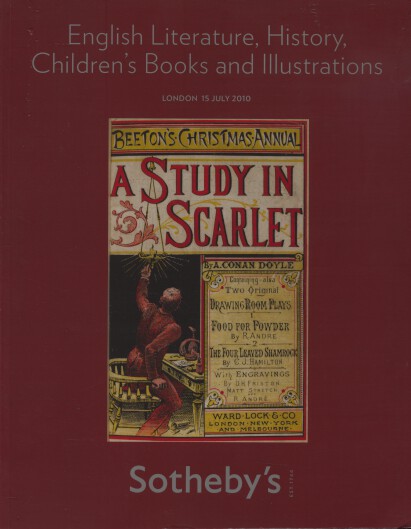 Sothebys 2010 English Literature, History, Childrens Books