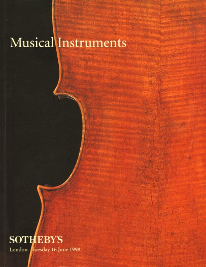 Sothebys 1998 Musical Instruments (Digital only)